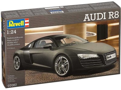 Revell 07057 Audi R8 black 1/2