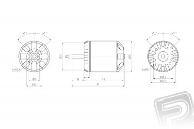 Combo set RAY G3 C3542-1000 + RAY G2 60A regulátor