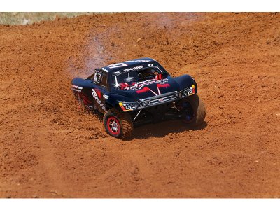 Traxxas Nitro Slayer 1:8 TQi RTR modrý