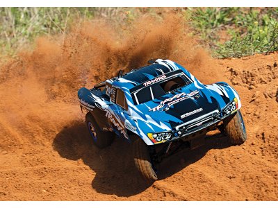 Traxxas Nitro Slayer 1:8 TQi RTR modrý