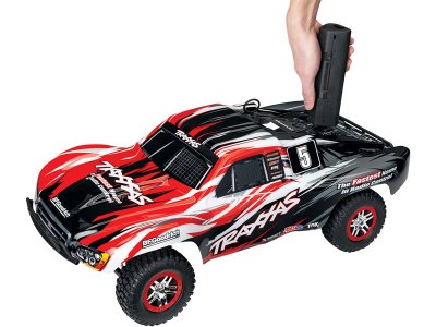 Traxxas Nitro Slayer 1:8 TQi RTR modrý