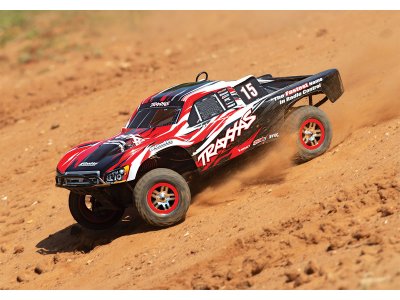 Traxxas Nitro Slayer 1:8 TQi RTR červený