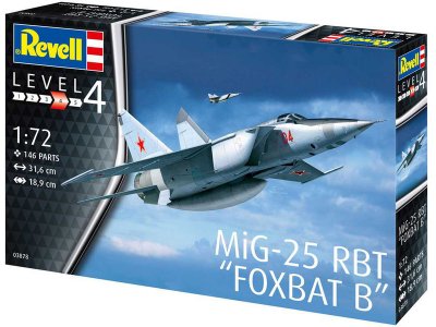 Revell 03878 MIG-25 RBT 1/72