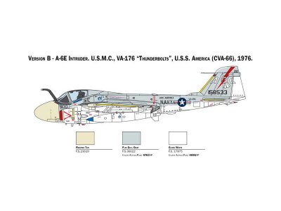 Italeri 1392 A-6E Intruder 1:7