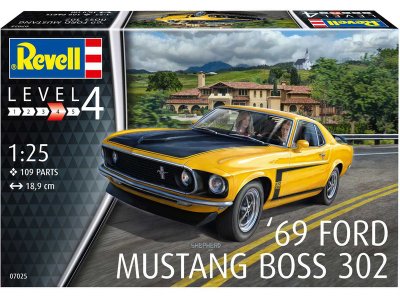 Revell 07025 Mustang Boss 302