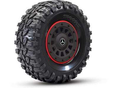 Traxxas TRX-6 Mercedes G 63 6x6 1:10 TQi RTR černý