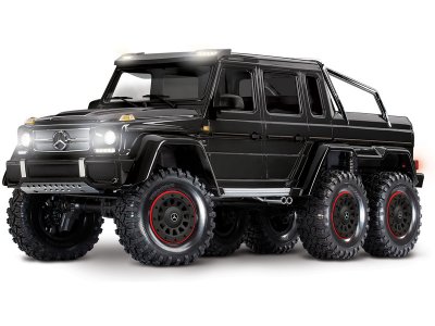 Traxxas TRX-6 Mercedes G 63 6x6 1:10 TQi RTR tmavě šedá metalíza
