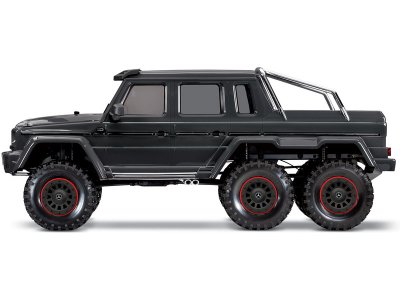 Traxxas TRX-6 Mercedes G 63 6x6 1:10 TQi RTR tmavě šedá metalíza