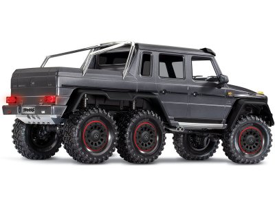 Traxxas TRX-6 Mercedes G 63 6x6 1:10 TQi RTR tmavě šedá metalíza