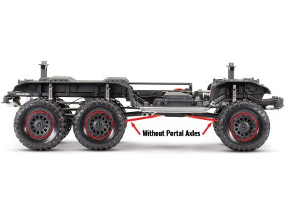 Traxxas TRX-6 Mercedes G 63 6x6 1:10 TQi RTR tmavě šedá metalíza