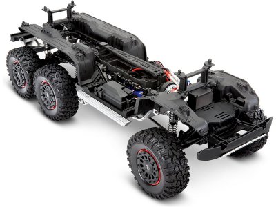 Traxxas TRX-6 Mercedes G 63 6x6 1:10 TQi RTR tmavě šedá metalíza