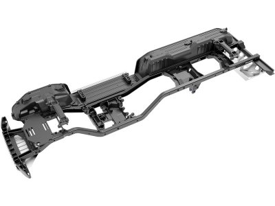 Traxxas TRX-6 Mercedes G 63 6x6 1:10 TQi RTR tmavě šedá metalíza