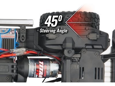 Traxxas TRX-6 Mercedes G 63 6x6 1:10 TQi RTR tmavě šedá metalíza