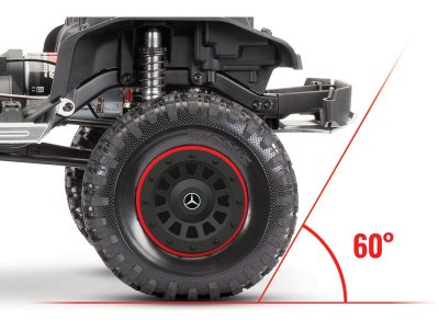 Traxxas TRX-6 Mercedes G 63 6x6 1:10 TQi RTR tmavě šedá metalíza