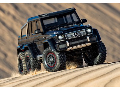 Traxxas TRX-6 Mercedes G 63 6x6 1:10 TQi RTR tmavě šedá metalíza