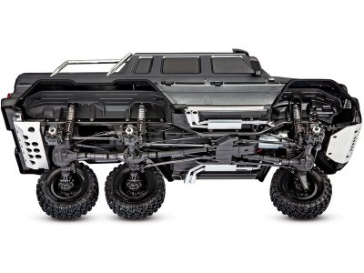 Traxxas TRX-6 Mercedes G 63 6x6 1:10 TQi RTR tmavě šedá metalíza