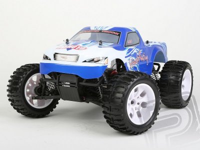 HiMOTO Monster Truck EMXT-1 1:10 elektro RTR set 2,4GHz modrá