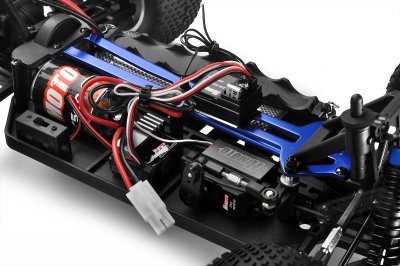 HiMOTO Truggy XR-1 1:10 elektro RTR set 2,4GHz modrá