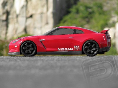 Karoserie čirá Nissan GT-R (200 mm)