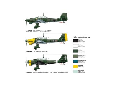 Italeri 1292 Ju-87 B2/R2