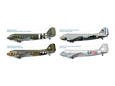 Italeri 1338 Dakota Mk.III 1/7