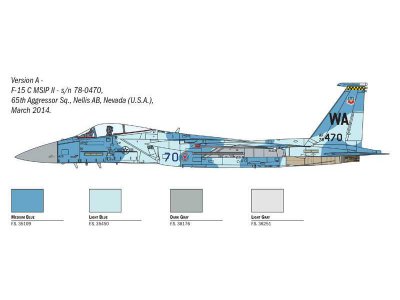 Italeri 1415 F-15C Eagle 1:72