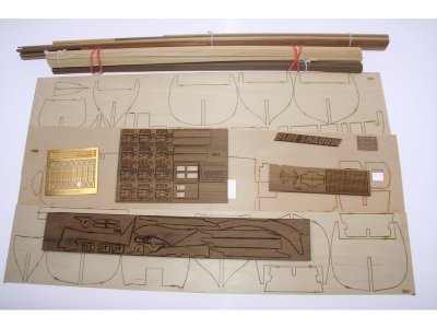 MAMOLI Blue Shadow briga 1778 1:64 kit