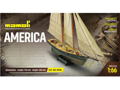 MAMOLI America 1851 1:66 kit