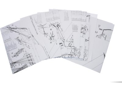 MAMOLI USS Constitution příčný řez 1:93