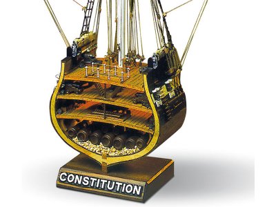 MAMOLI USS Constitution příčný řez 1:93