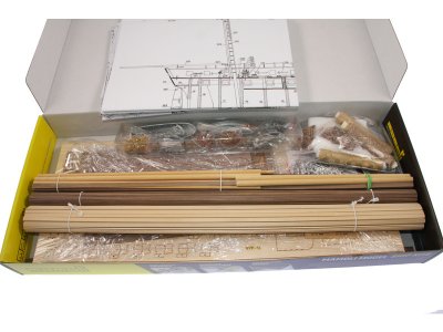 MAMOLI USS Constitution příčný řez 1:93