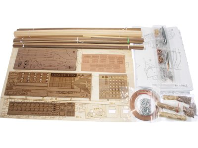 MAMOLI USS Constitution příčný řez 1:93