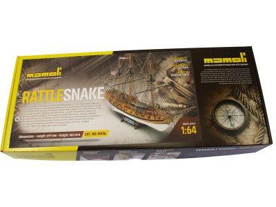 MAMOLI Rattlesnake 1779 1:64 kit