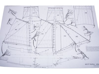 MAMOLI Halifax 1768 1:54 kit