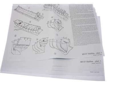 MAMOLI Halifax 1768 1:54 kit