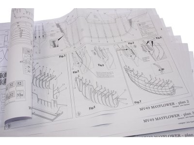 MAMOLI Mayflower 1609 1:70 kit