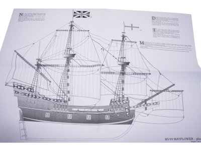 MAMOLI Mayflower 1609 1:70 kit