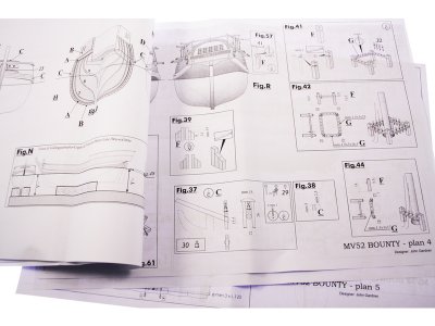 MAMOLI H.M.S. Bounty 1787 1:100 kit
