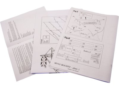 MAMOLI H.M.S. Bounty 1787 1:100 kit