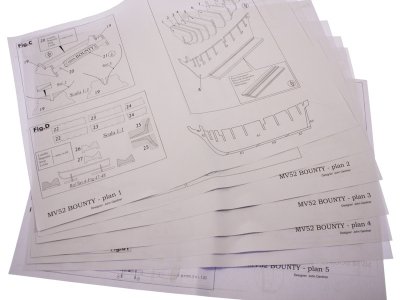 MAMOLI H.M.S. Bounty 1787 1:100 kit