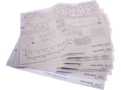 MAMOLI Swift 1776 1:70 kit