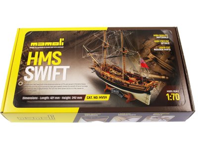 MAMOLI Swift 1776 1:70 kit