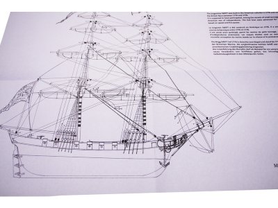 MAMOLI Swift 1776 1:70 kit