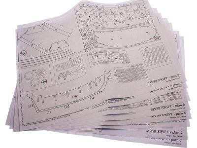 MAMOLI Swift 1776 1:70 kit