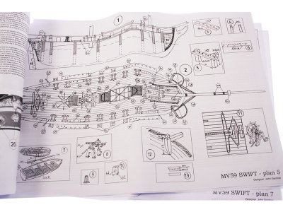 MAMOLI Swift 1776 1:70 kit