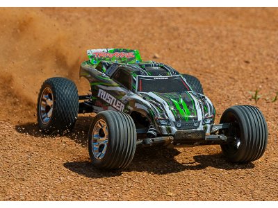 Traxxas Rustler 1:10 RTR zelený