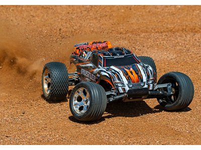 Traxxas Rustler 1:10 RTR oranžový