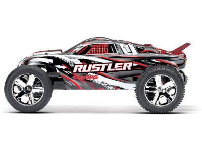 Traxxas Rustler 1:10 RTR oranžový