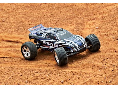 Traxxas Rustler 1:10 RTR oranžový