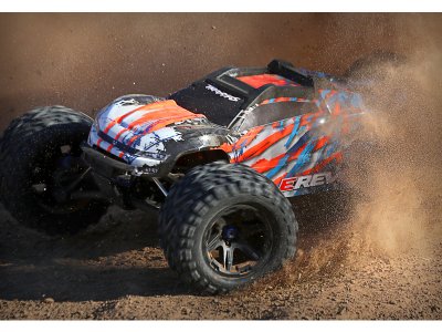 Traxxas E-Revo 1:8 VXL RTR modré